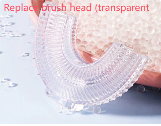 Elektrisk barn-tandborste – U-formad, livsmedelsgodkänd silikon, 360° automatisk rengöring, smart design med USB-laddning- passar barn mellan 2-12 år