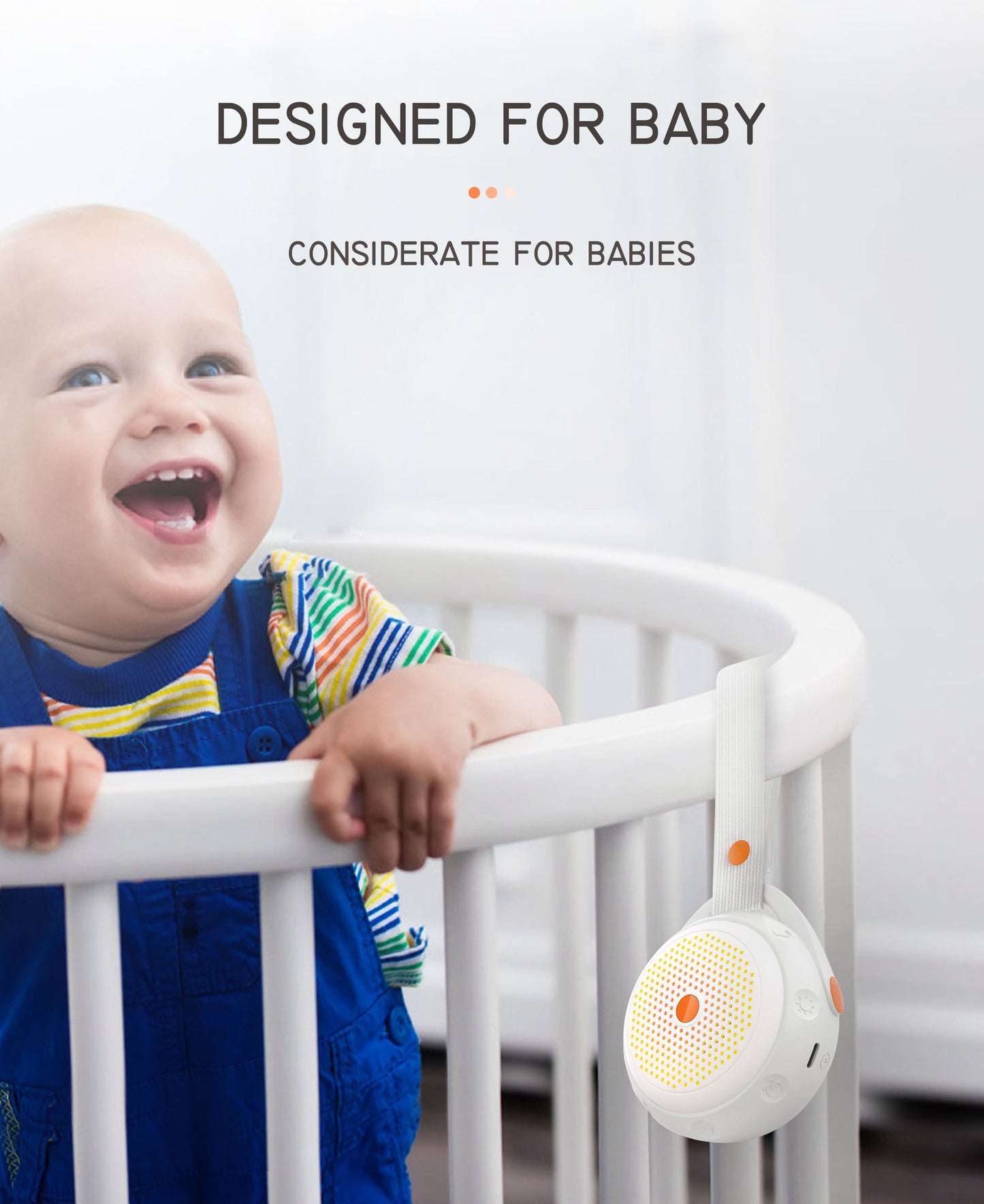 Portabel "White Noise" – som hjälper ditt barn att somna