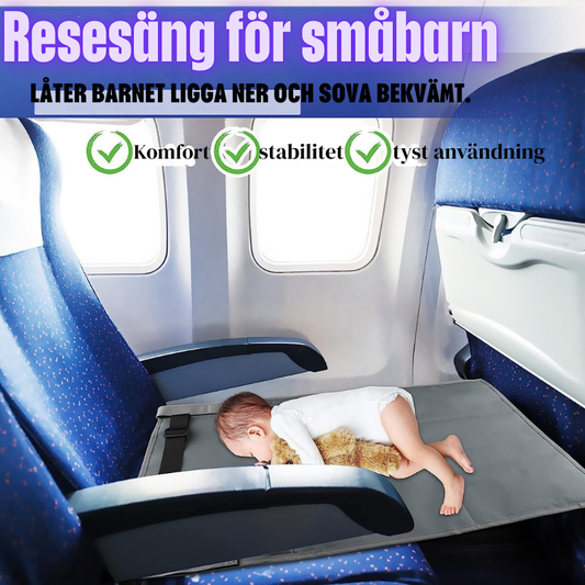 Portabel Sittförlängare/Resesäng för Barn – Perfekt för Flygresor