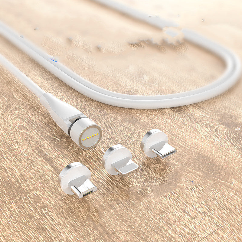 Tre-i-ett böjbar magnetisk laddkabel – Smidig, stark och smart!