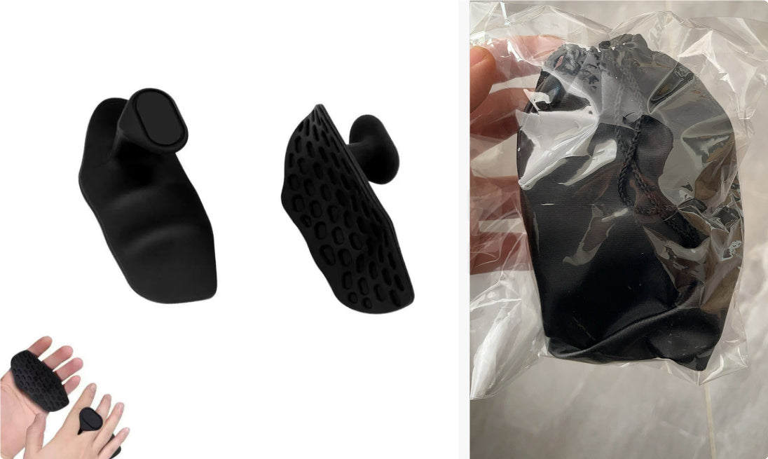 Anti-glid grepptränare – bärbar fingertränare utan svett, andningsbar och bekväm greppförstärkare för styrketräning och hantellyft.