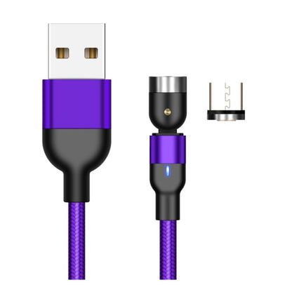 "Essager roterande magnetkabel 360° USB Typ-C laddningskabel – Snabbladdning, magnetisk laddare med 540° rotation, Micro-magnetkabel.