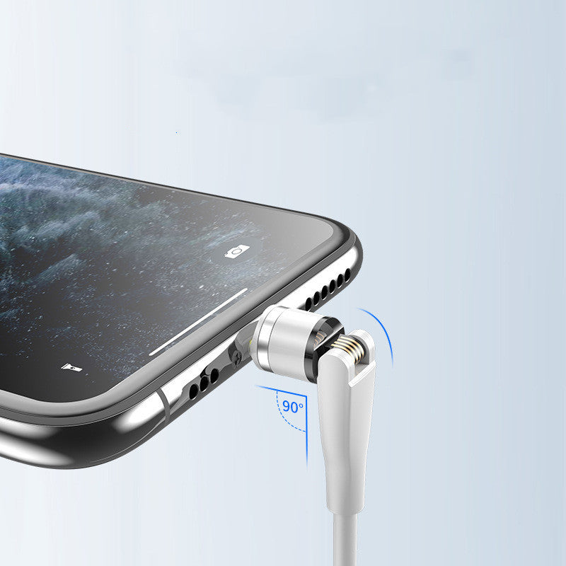 Tre-i-ett böjbar magnetisk laddkabel – Smidig, stark och smart!