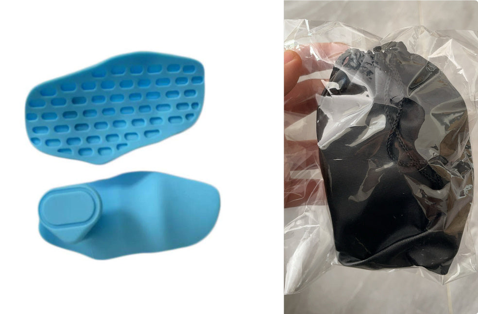 Anti-glid grepptränare – bärbar fingertränare utan svett, andningsbar och bekväm greppförstärkare för styrketräning och hantellyft.