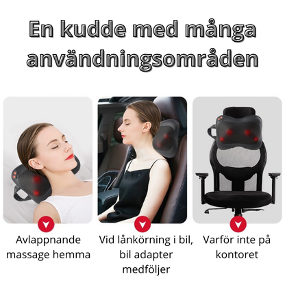 Masssagekudde för stol/säte för stillasittande bilkörning alt kontorsjobb!