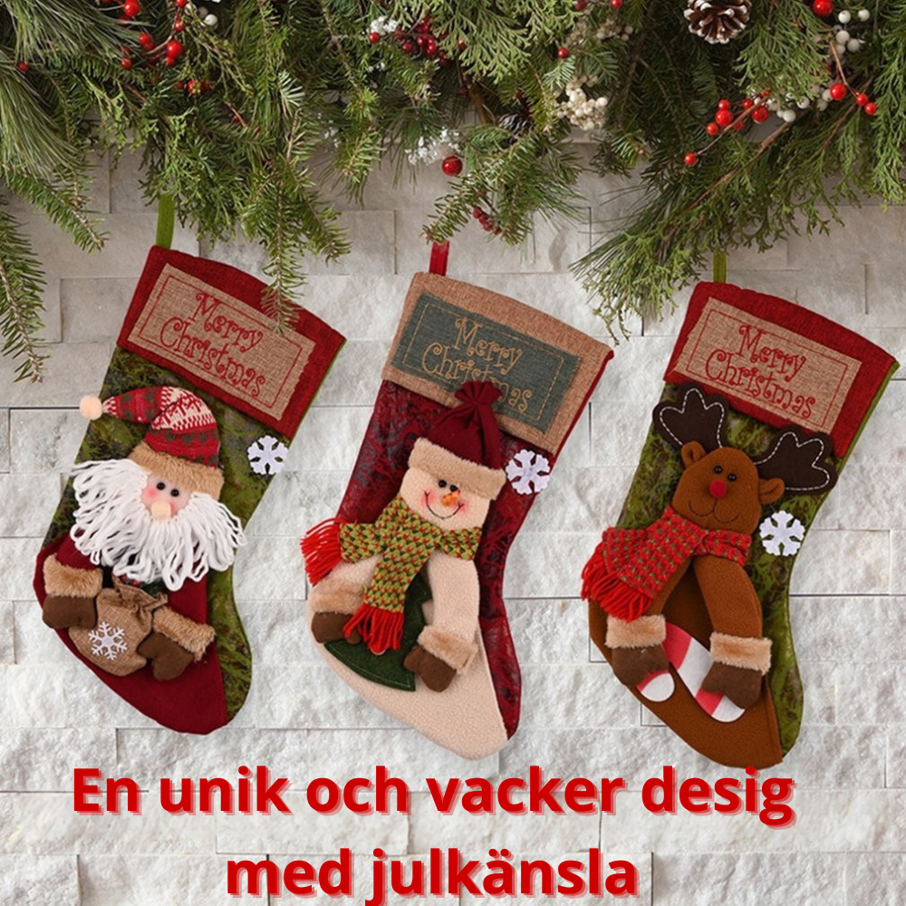 julstrumpa/ Juldekoration