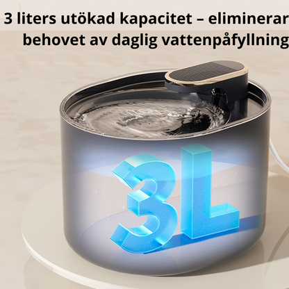 USB-Uppladdningsbar Vattenfontän för Katt och Hund