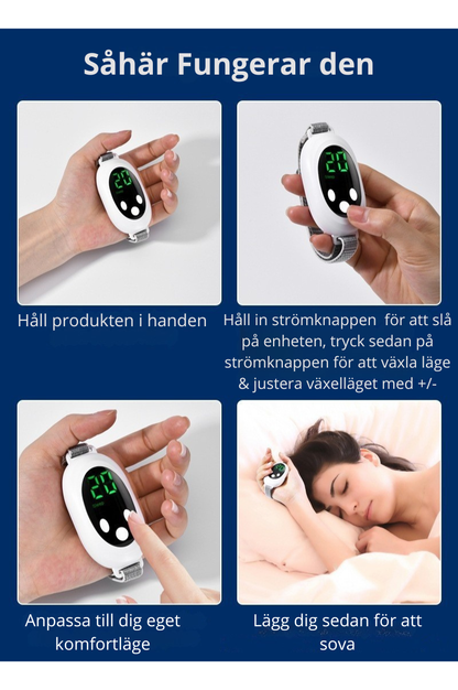 Hjälpinstrument med intelligent tekning för sömnsvårigheter
