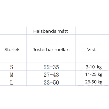 Hundkoppel – "Flexi" koppel med hundhalsband, spotlight för små och medelstora hundar och katter