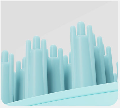 Ny designad hundbadborste med schampo och massage ändamål