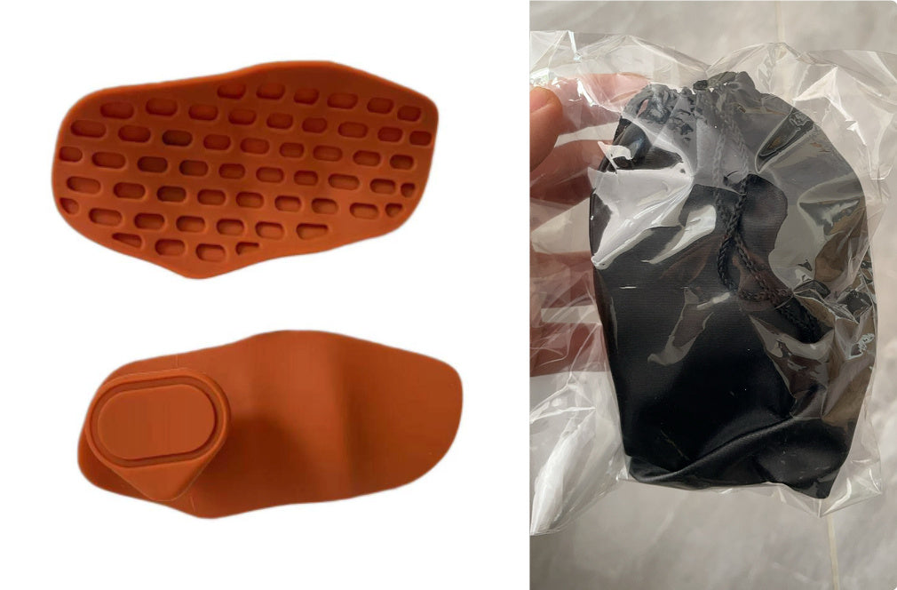 Anti-glid grepptränare – bärbar fingertränare utan svett, andningsbar och bekväm greppförstärkare för styrketräning och hantellyft.